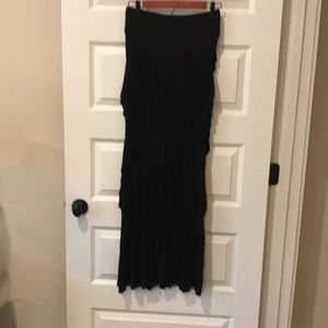 INC Jersey Ruffled Skirt